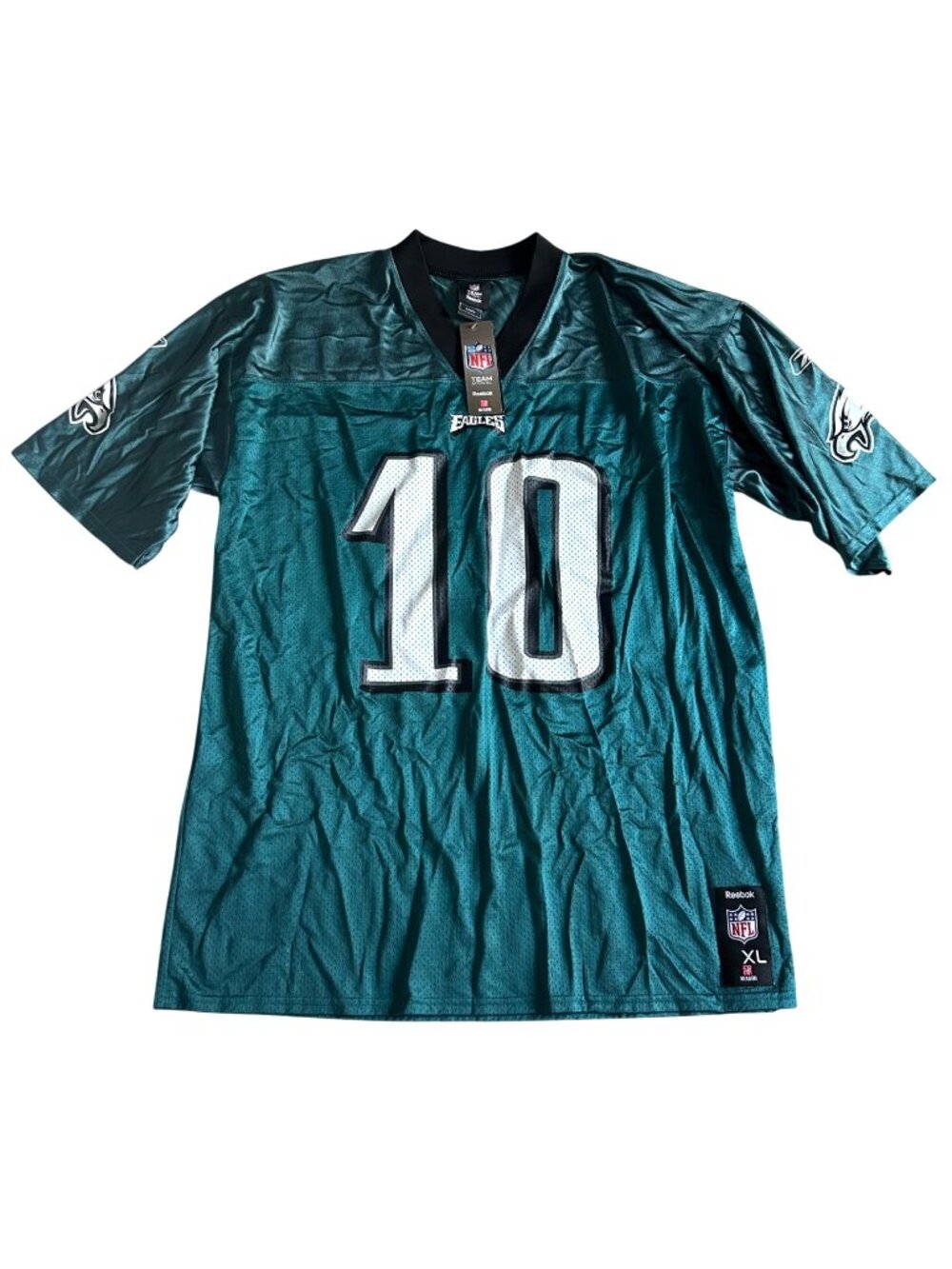 Philadelphia Eagles Men's Sz XL Jackson 10 Nfl Football Jersey Reebok Authentic